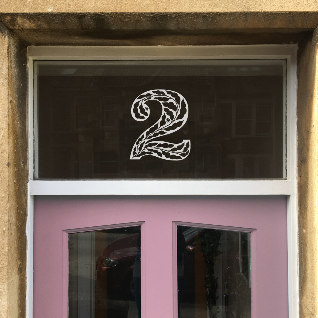 New Botanical individual door numbers